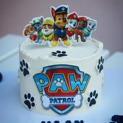 Kaan'ın Paw Patrol Macerası Doğum Günü Pastası