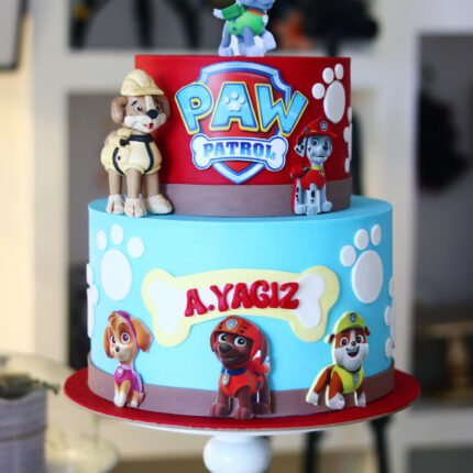 Yağız'ın Paw Patrol Macerası Pastası